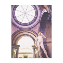 "La Academia" Michelangelo's David Art Post Cards