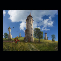 La Aldea - Poster posters