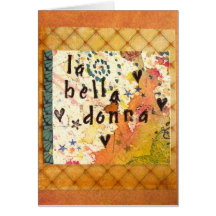 La Bella Donna Card