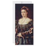 La Bella (Portrait Of A Lady Isabella D'Este And Customized Rack Card