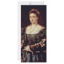 La Bella (Portrait Of A Lady Isabella D'Este And Customized Rack Card