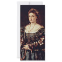 La Bella (Portrait Of A Lady Isabella D'Este And rack cards