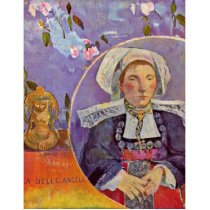 La Belle Angele By Gauguin Paul (Best Quality) Photo Cut Outs