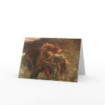 La Belle Dame sans Merci by Sir Frank Dicksee Greeting Cards
