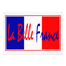 La Belle France - French Theme Party Invitation