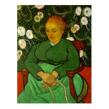 La Berceuse (Augustine Roulin), Vincent van Gogh Post Card