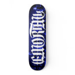 LA Blue Skateboard