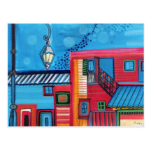 La Boca Houses ARGENTINA Post Cards