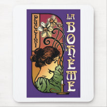 La Boheme, Opera Mouse Mats