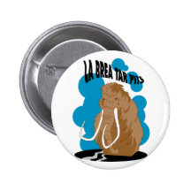 La Brea Tar Pits Mammoth Buttons