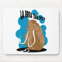 La Brea Tar Pits Mammoth Mouse Pads