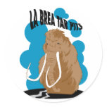 La Brea Tar Pits Mammoth stickers