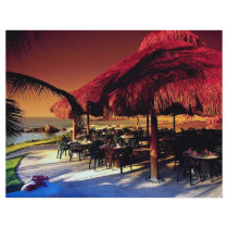 La Concha Restaurant, Baja, Mexico Full Color Flyer