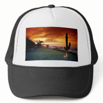 La Concha restaurant, Baja, Mexico Mesh Hat