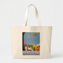 La Cote Basque Par Avion Bag
