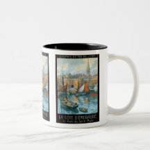 La Côte d' Émeraude Coffee Mugs