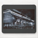 La Coupole, Paris at Night Vintage Mouse Pads