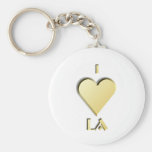 LA -- Cream Key Chain