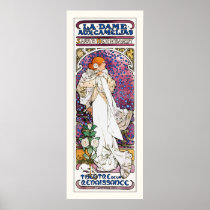 La Dame aux Camélias by Mucha