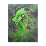 La Fée Verte Postcard  - Absinthe Fairy