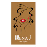 "La Femme" Hair Stylist, Makeup Artist, Fashion business cards