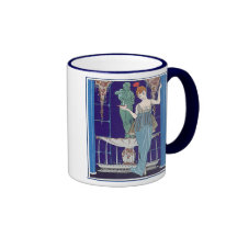 "La Fontaine De Coquillages" Coffee Mugs