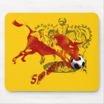 La Furia España Toro Artwork gifts and tees Mouse Pads