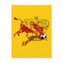 La Furia España Toro Artwork gifts and tees Postcards