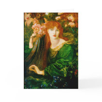 La Ghirlandata Cards by Dante Gabriel Rossetti