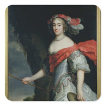 La Grande Mademoiselle Square Stickers
