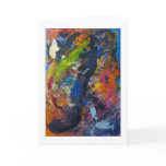 La Grande Vorace - Abstract Art Greeting Card