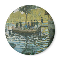 La Grenouillère (1869) Magnet
