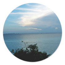 La Isla Mujeres Round Sticker