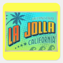 LA JOLLA STICKER