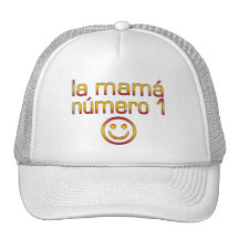 La Mamá Número 1 ( Number 1 Mum in Spanish ) Mesh Hats