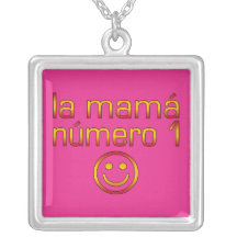 La Mamá Número 1 ( Number 1 Mum in Spanish ) Jewelry