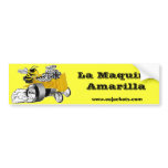 La Maquina Amarilla bumper stickers