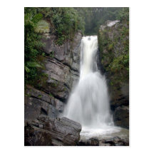 La Mina Falls Postcard