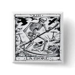 La Mort Tarot Card Buttons