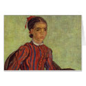 La Mousme - Vincent Van Gogh cards