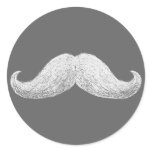 La Moustache (Dark) stickers
