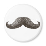 La Moustache (Light) magnets