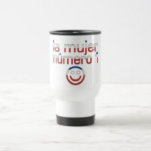 La Mujer Número 1 - Number 1 Wife in Chilean Coffee Mugs