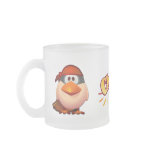 La Nina Frosted Glass Mug