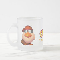 La Nina Frosted Glass Mug mugs