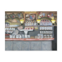 La Palette Cafe´ Postcard