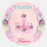 La Petite Chandelier Bella Bella Studios Sticker