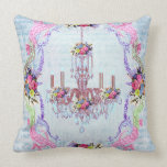 La Petite Chandelier by Bella Bella Studios Pillows