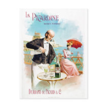 La Picardine Absinthe Supérieure Postcards