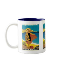 La Plage de Calvi, Corse Coffee Mugs